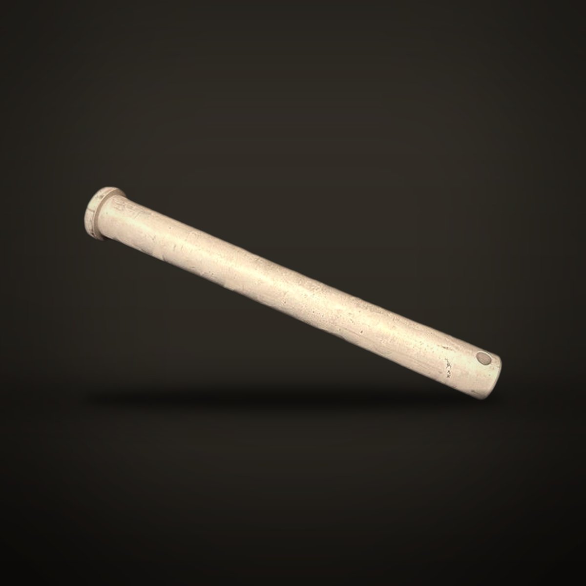 Bolt without collar with tensioning pin; ø30 x 292
