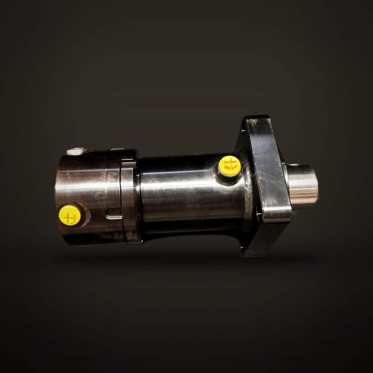Hydraulic cylinder ø80 - ø60 - 110 with flange