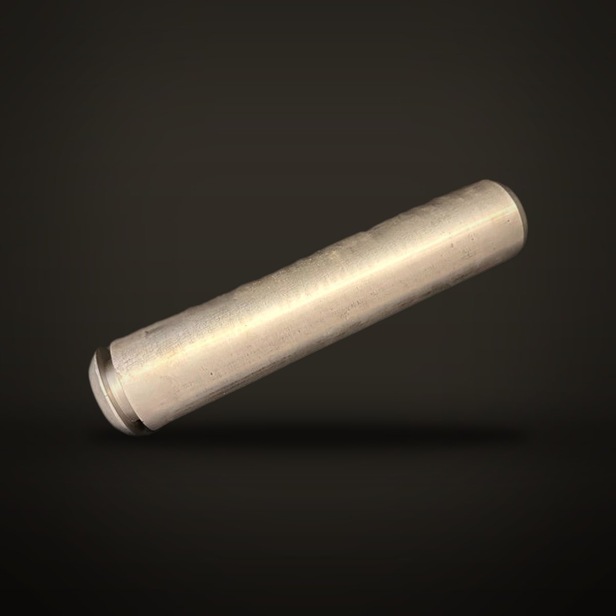 Bolt without collar with 2 holes; ø35 / 174