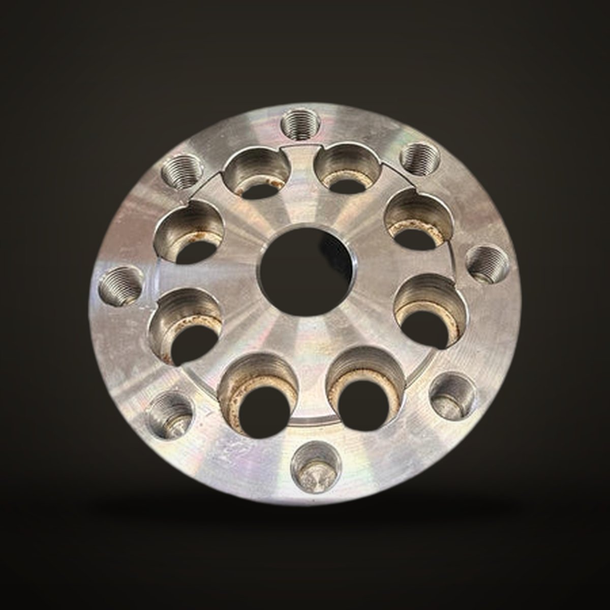 Plugged rod flange for duplex head at KH 9