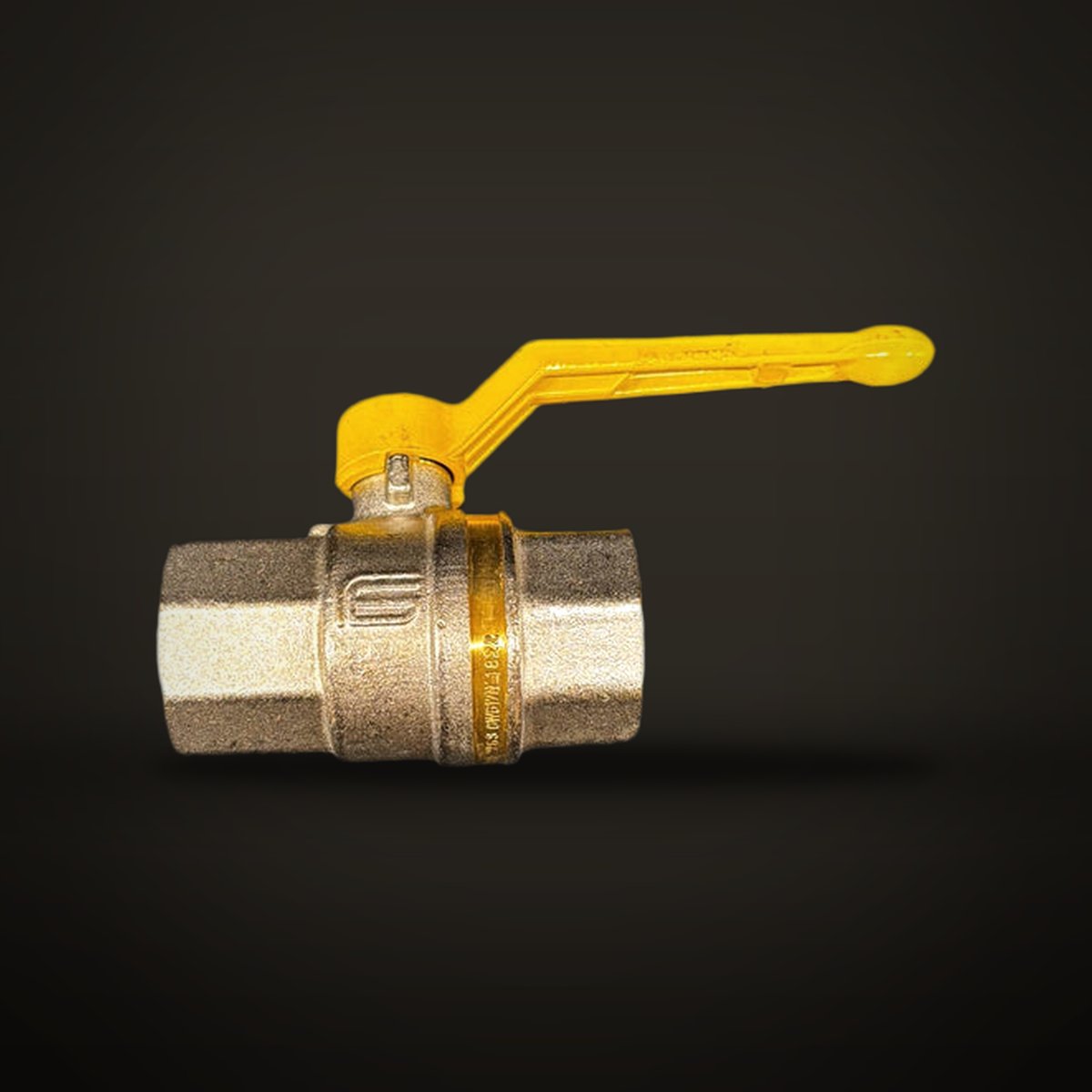 Manual shutoff valve DN25 / 2-way / 1"