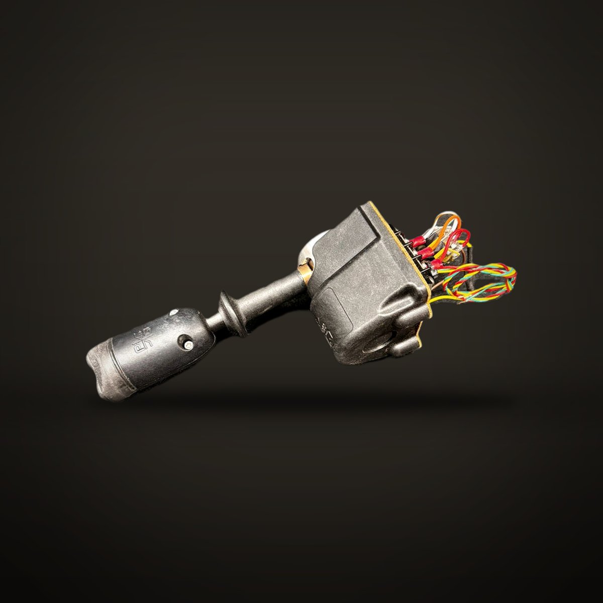 Proportional control lever with 2 switch contacts