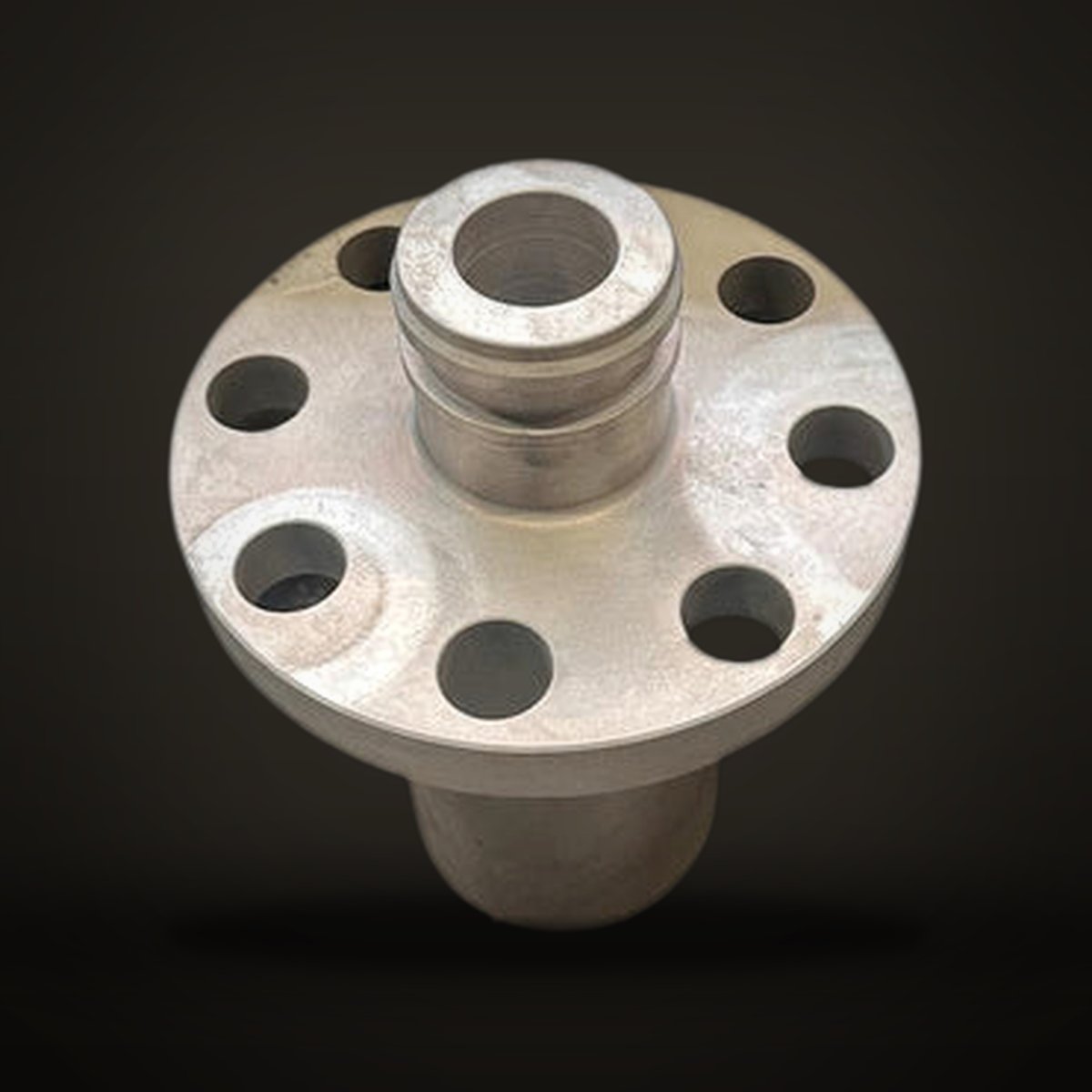 Drive flange KW76 rh. box with gasket groove